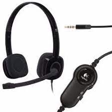 LOGITECH Stereo Headset H151 - Black (3.5 MM JACK) - CrownCrystal +2349159100000