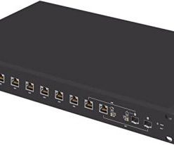 Ubiquiti Networks Edgerouter Pro 8- 8 Port Router 2Sfp (ERPro-8), Black