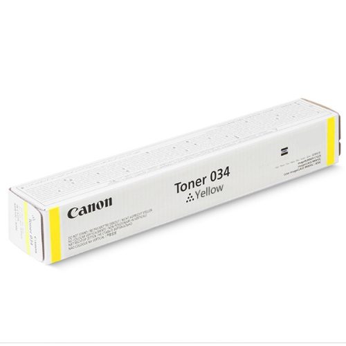 Canon 034 Yellow Original Toner Cartridge Distributor Price Nigeria - CrownCrystal +2349159400000